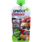 Sprout Baby Food, Organic, Butternut Blueberry Apple with Beans, 2 (6 Months & Up)