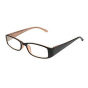 Foster Grant +1.25 Black & Pink Caity Reading Glasses With Case