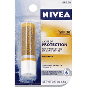 Nivea Lip Care, Sun Protection, A Kiss of Protection, SPF 30