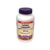 Webber Naturals 500mg Calcium Carbonate
