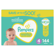 Pampers Active Baby Diaper Size 4