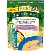 Heinz Baby's Organic Oatmeal Cereal Nml Kde