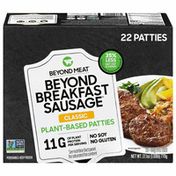 Beyond Meat Beyond Breakfast Sausage, Plant-Based Breakfast Patties, Classic