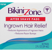 Bikini Zone After Shave Pads, Ingrown Hair Relief