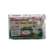 Homestead Farm Free Run Duck Eggs