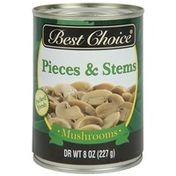 Best Choice Canned Mushroom Pieces & Stems