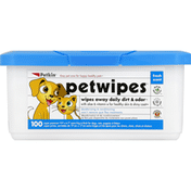 Petkin Pet Wipes, Super Premium, for Dogs, Cats, Puppies & Kittens, Fresh Scent