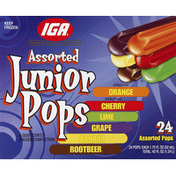 IGA Junior Pops, Assorted