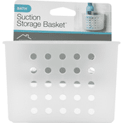 Spectrum Suction Storage Basket, Bath