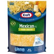 Kraft Finely Shredded Mexican Style Four Cheese