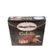 Haagen-Dazs Vanilla Caramel Pizzelle Gelato Ice Cream Bars