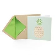 Hallmark Signature Card (#19) (Pineapple, Blank Inside)
