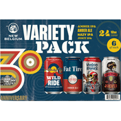 New Belgium Brewing Beer, 30 Anniversary, Variety Pack
