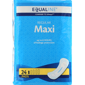 Equaline Pads, Maxi, Regular