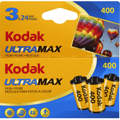 Kodak Film, for Color Prints, 35 mm, 24 Exposures, ISO 400