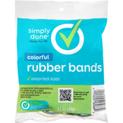 Simply Done Rubber Bands, Colorful