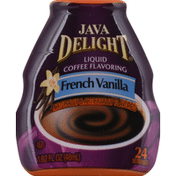 Java Delight Coffee Flavoring, French Vanilla, Liquid