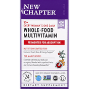 New Chapter Whole-Food Multivitamin, 55+ Every Woman's One Daily, Vegetarian Tablets