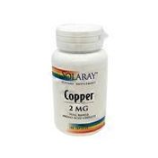 Solaray Copper Dietary Supplement Vegcaps