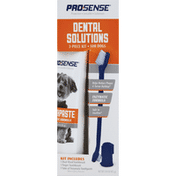 Pro-Sense Dental Solutions, for Dogs, 3-Piece Kit