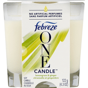 Febreze Candle Air Freshener, Lemongrass & Ginger
