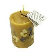 Laughing Candle Floral Beeswax Candle 3x3