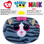 ty Beanie Boo Mask, Reusable, Washable, Kiki