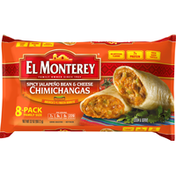 El Monterey Medium Jalapeño Bean & Cheese Chimichangas