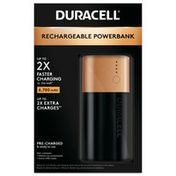 Duracell Mobile Rechargeable Powerbank, 2 Day, 6700 mAh
