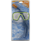 Aqua Leisure Mask & Snorkel, Adult 7+