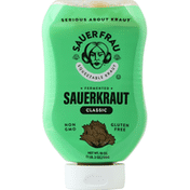 Sauer Frau Sauerkraut, Fermented, Classic, Squeezable