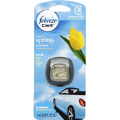 Febreze CAR Vent Clip Happy Spring Air Freshener (1 Count, 0.06 oz)