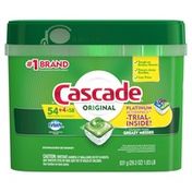 Cascade Dishwasher Detergent Actionpacs, Fresh Scent
