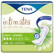 Tena Intimates Ultra Thin Light Bladder Leakage Pads, Long Length