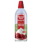 Meadow Gold Whipped Dairy Topping Original Sweetened   Aerosol Can
