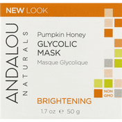 Andalou Naturals Glycolic Mask, Pumpkin Honey, Brightening