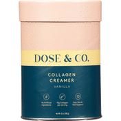 Dose & Co. Creamer, Collagen, Vanilla