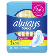 Always Maxi Regular Pads With Wings