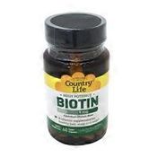Country Life High Potency Biotin 5 Mg A Vitamin Supplement For Healthy Hair, Scalp And Nails Dietary Supplement Vegan Capsules