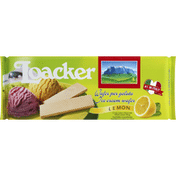 Loacker Wafer, Ice Cream, Lemon