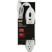 Smart Living Surge Protector, Indoor, 6-Outlet