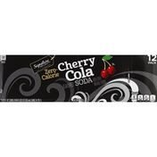 Signature Select Soda, Zero Calorie, Cherry Cola