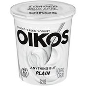 Oikos Blended Plain Greek Nonfat Yogurt