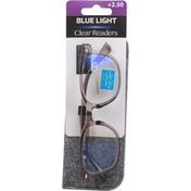 Sav Eyewear Eyeglasses, Blue Light, +2.50