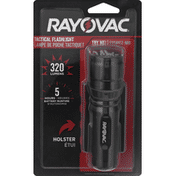 Rayovac Flashlight, Tactical, 320 Lumens