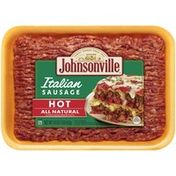 Johnsonville Sausage All Natural Hot Italian Sausage