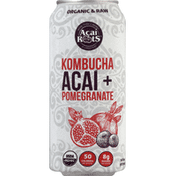 Acai Roots Kombucha, Acai + Pomegranate