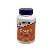 Now Coq10 400 Mg With Vitamin E & Sunflower Lecithin Cardiovascular Health, Supports Energy Production Dietary Supplement Softgels