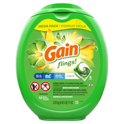 Gain Flings Liquid Laundry Detergent, Original Scent