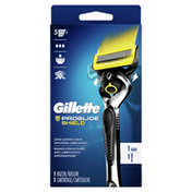 Gillette Proglide Shield Men'S Razor Handle + 1 Blade Refill